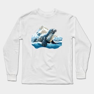 Leopard Seal Long Sleeve T-Shirt